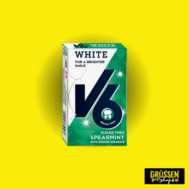 V6 White Spearmint 24g