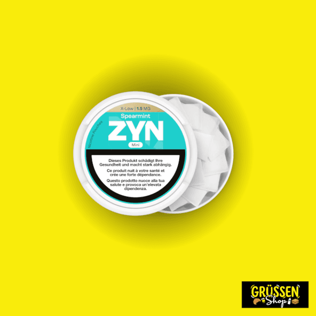 ZYN Mini Spearmint X-Low 20 Nicotine Pouches